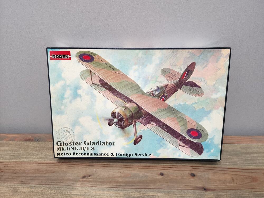 Roden 438 - 1/48 - Gloster Gladiator Meteorological Reconnaissance